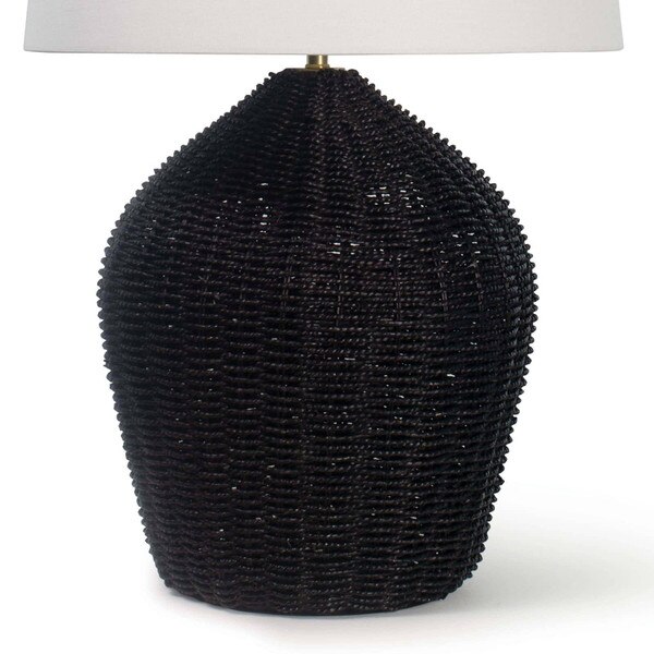 Georgian Table Lamp (Black) Macro 3